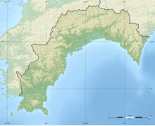 Map showing the location of Ioki Cave