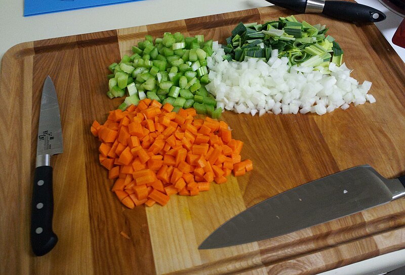 File:Mirepoix on cutting board.jpg