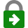 Green padlock