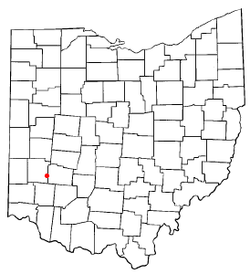 Location of Kettering, Ohio