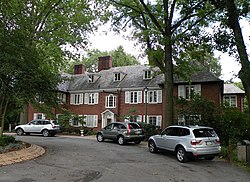 The house at Robin Hill Park, a large community center area in Moon Township