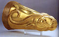 Golden Rhyton from Iran's Achaemenid period from Ecbatana.