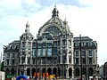 Antwerp Central Station in Belgium, nicknamed the "Railway Cathedral"