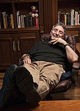 American author William Peter Blatty (BA, 1950)