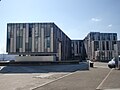 Edificio de la rectoría en el Campus Universitario de Lagoas-Marcosende, 2001.