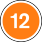 Orange circle with 12 in centre