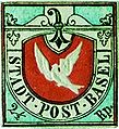 Image 17The Basel Dove stamp (from Postage stamp)