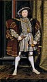 A portrait of Henry VIII of England. Arguably one of England's best known kings.