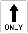 L3 Straight ahead only