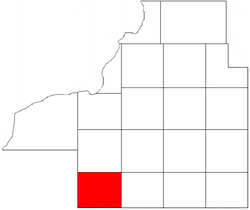 Location in Tazewell County.