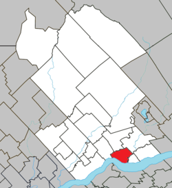 Location within Portneuf RCM