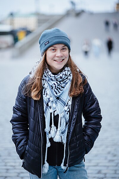 Archivo:Greta Thunberg Stockholm 2024.jpg