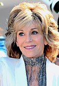 Color photo of Jane Fonda at the 2015 Cannes Film Festival.