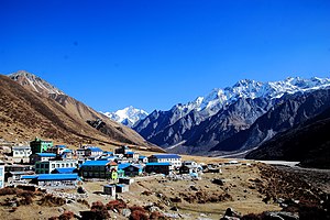 Kenzin valley of Rasuwa District