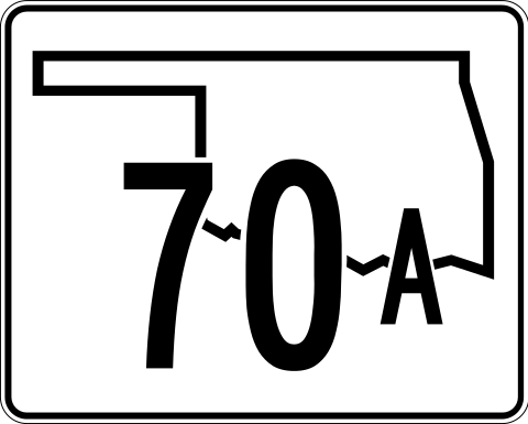 File:Oklahoma State Highway 70A.svg