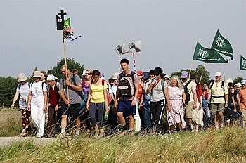 Pielgrzymka Wrocławska 2008, fot. Kamil Szyszka