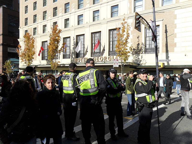 File:Police at Occupy Vancouver.jpg