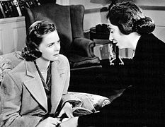 Dorothy McGuire and Aline MacMahon