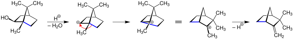 Dehydration of Isoborneol to Camphene