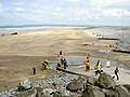 Image 74The beach at Westward Ho!, North Devon, looking north towards the shared estuary of the rivers Taw and Torridge (from Devon)