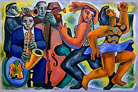 Be-bop (1949, 97x146 cm)