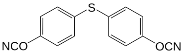 Файл:Bis(4-cyanatophenil)thioester.svg