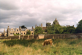 Peterhouse, view from Coe Fen