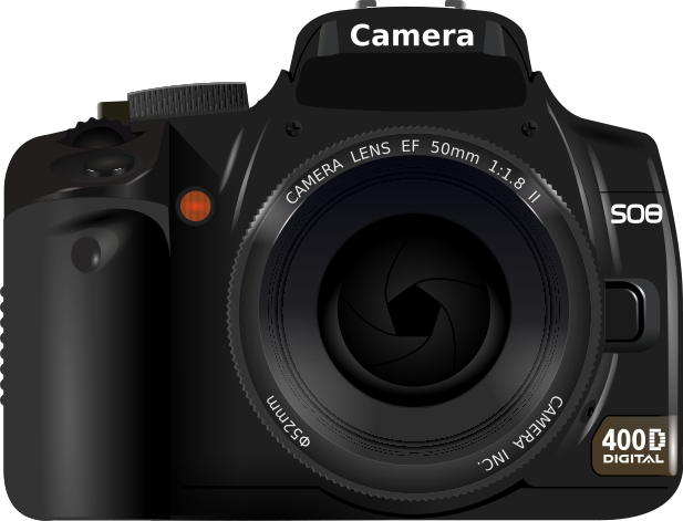 File:DSLR camera.svg