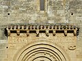 San Pedro de Tejada. La escena, abajo, a la izquierda.