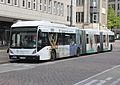 Image 28A Van Hool bi-articulated bus in Hamburg, Germany (from Bi-articulated bus)