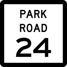 Texas Park Road 24.svg