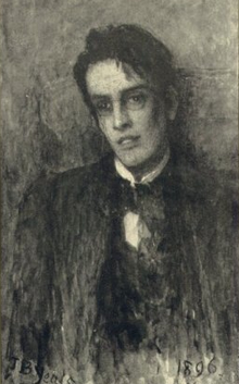 Painting of W.B. Yeats