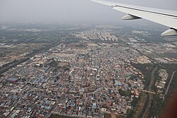 Aerial view of Jinzhan, 2023