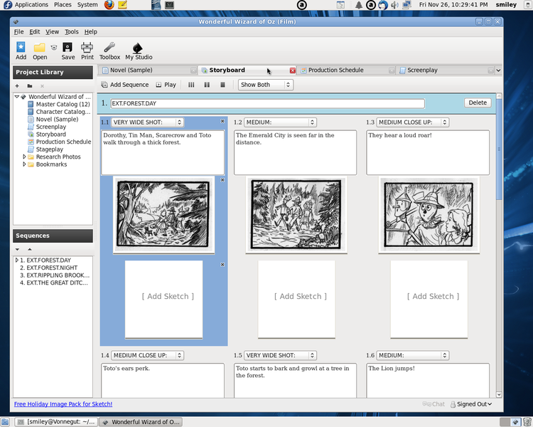 Archivo:CeltX version 2.7.png