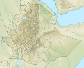 Map showing the location of Tukhul exclosure