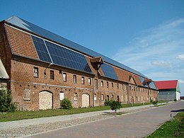 PV system on a barn