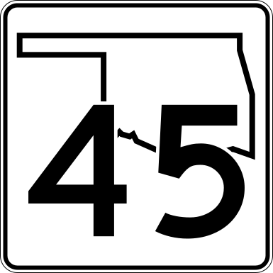 File:Oklahoma State Highway 45.svg