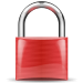 Red padlock