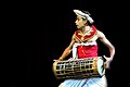 Image 4A Low Country drummer playing the traditional Yak Béra (from Sri Lanka)