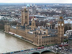 Palace of Westminster, rebuilt by Barry and Pugin 1840–1876