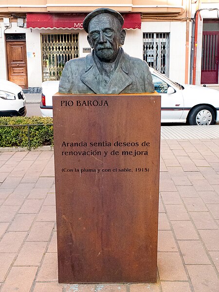 Archivo:Busto de Pio Baroja.jpg