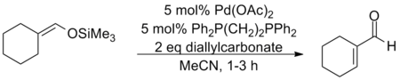 Catalytic Saegusa–Ito oxidation using diallylcarbonate as a co-oxidant