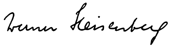 File:Werner Heisenberg signature.svg