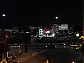 Wongwian Yai at night as seen from Khlong San area