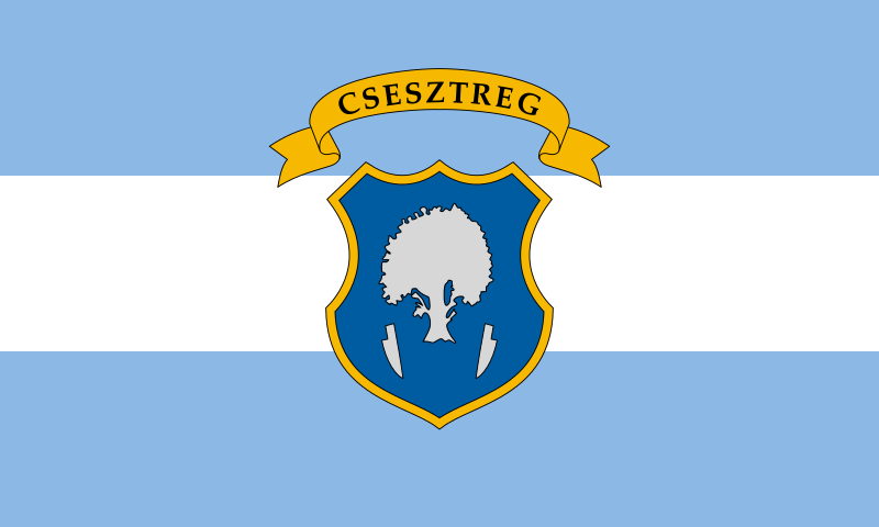 File:Flag of Csesztreg.svg