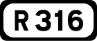 R316 road shield}}