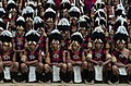 Chang Naga cultural troupe waiting to perform