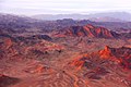 Mountains in Musa Qala District during sunset