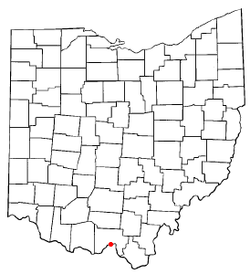 Location in the state of Ohio