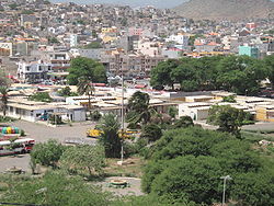 Overlooking Praia